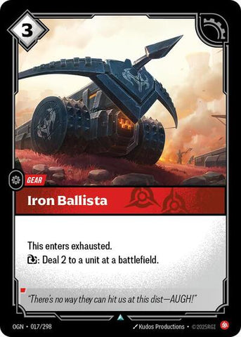 Iron Ballista (017/298) (Origins) (Uncommon)