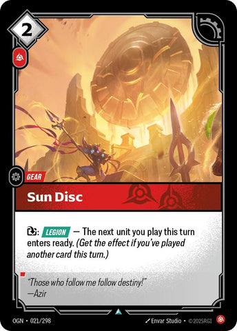 Image for Sun Disc (021/298) (OGN) - Riftbound: League of Legends Trading Card Game