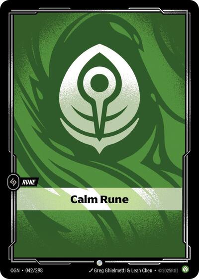 Calm Rune (042/298) (Origins) (Common)