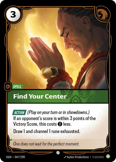 Find Your Center (047/298) (Origins) (Common)