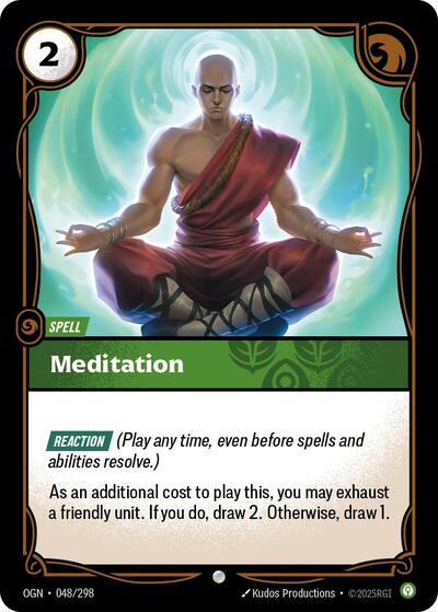 Meditation (048/298) (Origins) (Common)