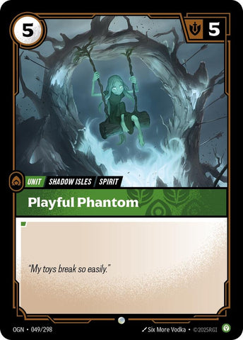 Image for Playful Phantom (049/298) (OGN) - Riftbound: League of Legends Trading Card Game