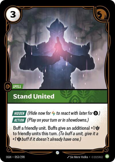 Stand United (053/298) (Origins) (Common)