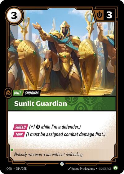 Sunlit Guardian (054/298) (Origins) (Common)