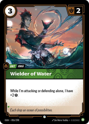 Image for Wielder of Water (055/298) (OGN) - Riftbound: League of Legends Trading Card Game