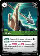 Image for Block (057/298) (OGN) - Riftbound: League of Legends Trading Card Game