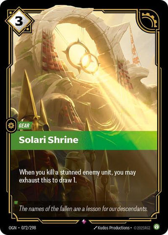 Solari Shrine (072/298) (Origins) (Rare)