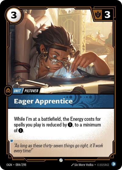 Eager Apprentice (084/298) (Origins) (Common)
