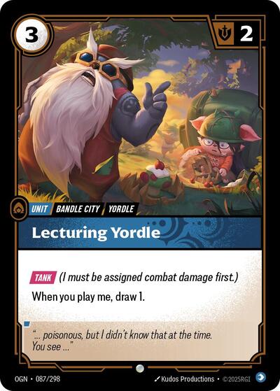 Lecturing Yordle (087/298) (Origins) (Common)