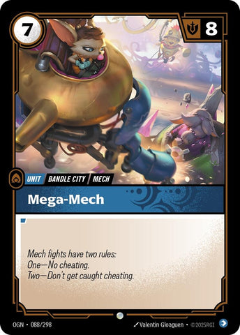 Image for Mega-Mech (088/298) (OGN) - Riftbound: League of Legends Trading Card Game