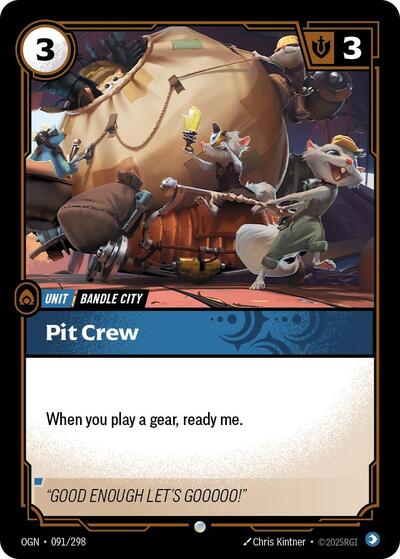Pit Crew (091/298) (Origins) (Common)