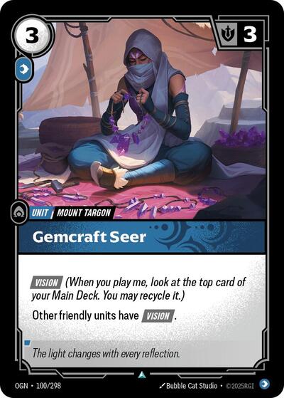 Gemcraft Seer (100/298) (Origins) (Uncommon)