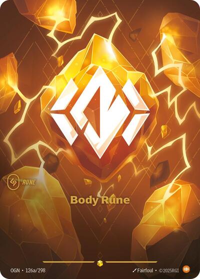 Body Rune (126a/298) (Origins) (Showcase)