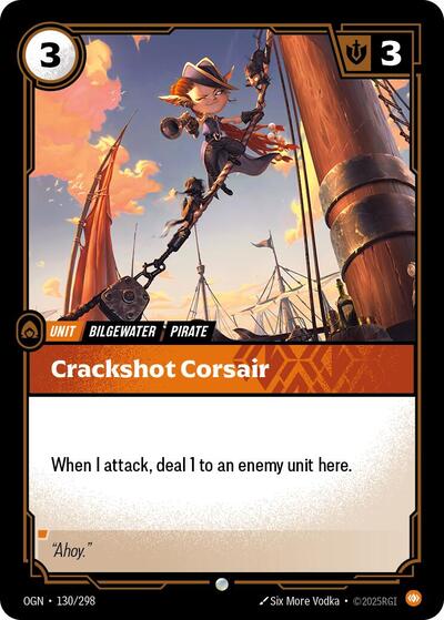 Crackshot Corsair (130/298) (Origins) (Common)