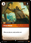 Image for First Mate (132/298) (OGN) - Riftbound: League of Legends Trading Card Game
