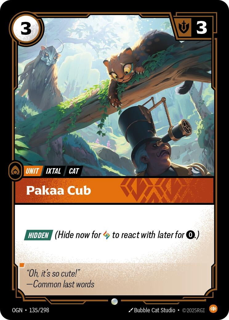 Image for Pakaa Cub (135/298) (OGN) - Riftbound: League of Legends Trading Card Game