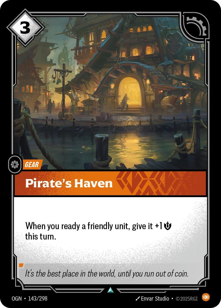 Image for Pirate's Haven (143/298) (OGN) - Riftbound: League of Legends Trading Card Game