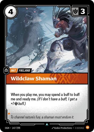 Wildclaw Shaman (147/298) (Origins) (Uncommon)