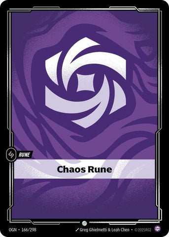 Chaos Rune (166/298) (Origins) (Common)