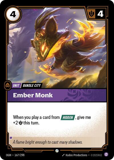 Ember Monk (167/298) (Origins) (Common)