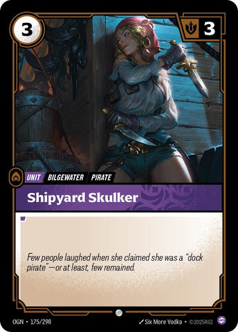 Image for Shipyard Skulker (175/298) (OGN) - Riftbound: League of Legends Trading Card Game