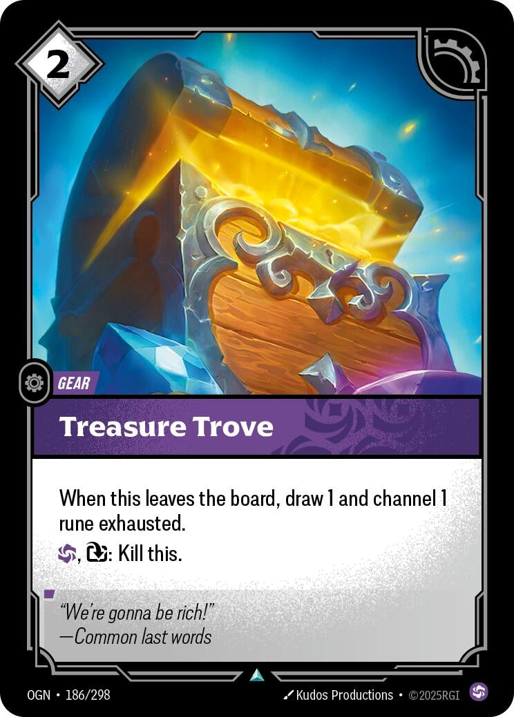 Image for Treasure Trove (186/298) (OGN) - Riftbound: League of Legends Trading Card Game