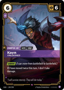 Image for Kayn - Unleashed (189/298) (OGN) - Riftbound: League of Legends Trading Card Game