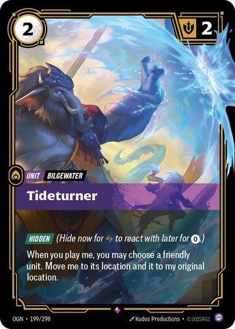 Image for Tideturner (199/298) (OGN) - Riftbound: League of Legends Trading Card Game