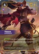 Image for Yasuo - Windrider (Alternate Art) (205a/298) (OGN) - Riftbound: League of Legends Trading Card Game
