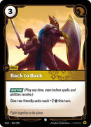 Back to Back (206/298) (Origins) (Common)