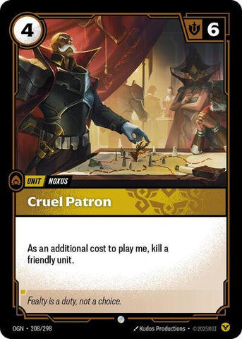 Cruel Patron (208/298) (Origins) (Common)