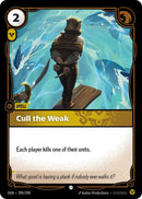 Image for Cull the Weak (209/298) (OGN) - Riftbound: League of Legends Trading Card Game