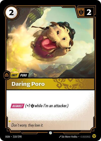 Daring Poro (210/298) (Origins) (Common)
