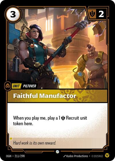 Faithful Manufactor (211/298) (Origins) (Common)