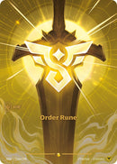 Image for Order Rune (Alternate Art) (214a/298) (OGN) - Riftbound: League of Legends Trading Card Game
