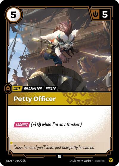 Petty Officer (215/298) (Origins) (Common)