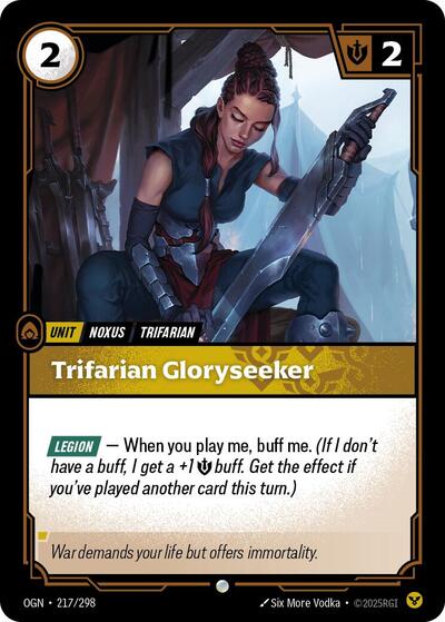 Trifarian Gloryseeker (217/298) (Origins) (Common)