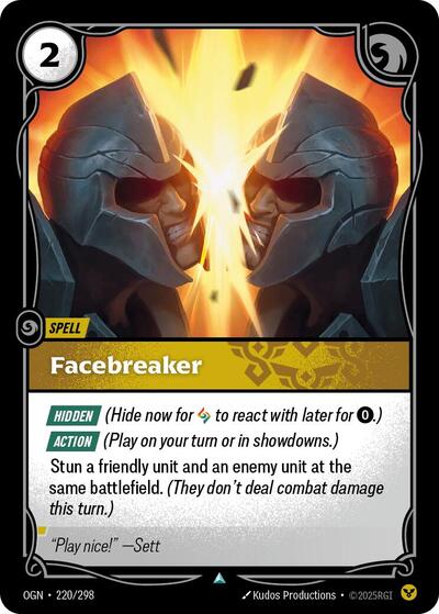 Facebreaker (220/298) (Origins) (Uncommon)
