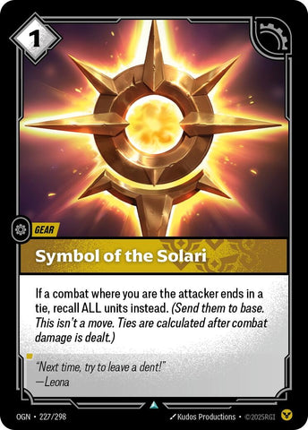 Symbol of the Solari (227/298) (OGN)