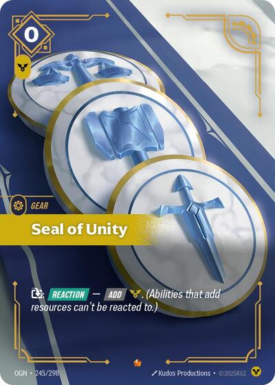 Seal of Unity (245/298) (Origins) (Epic)