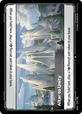 Altar to Unity (275/298) (Origins) (Uncommon)