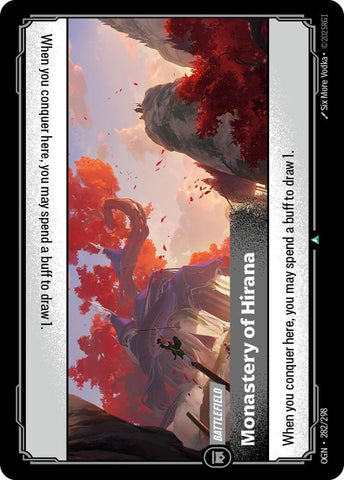 Image for Monastery of Hirana (282/298) (OGN) - Riftbound: League of Legends Trading Card Game