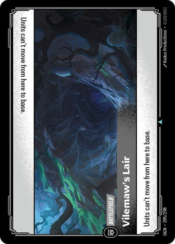 Image for Vilemaw's Lair (295/298) (OGN) - Riftbound: League of Legends Trading Card Game