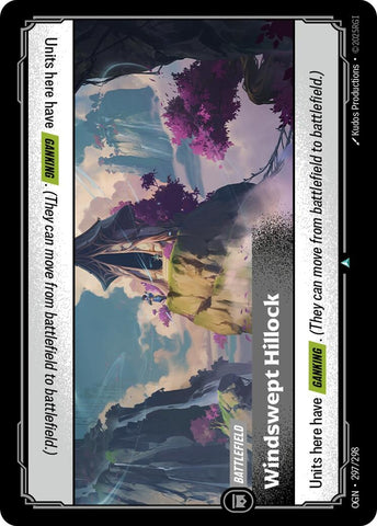 Image for Windswept Hillock (297/298) (OGN) - Riftbound: League of Legends Trading Card Game