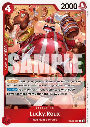 Lucky.Roux - (PRB02-003) - Premium Booster -The Best- Vol. 2 - (Rare)