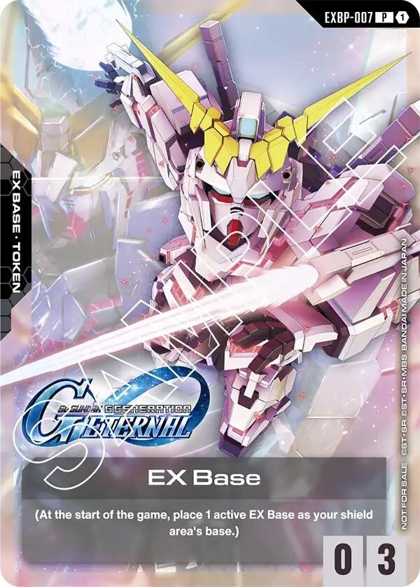 Image for EX Base (EXBP-007) (G Generation Eternal Collaboration Pack) (EXBP-007) - Gundam Card Game