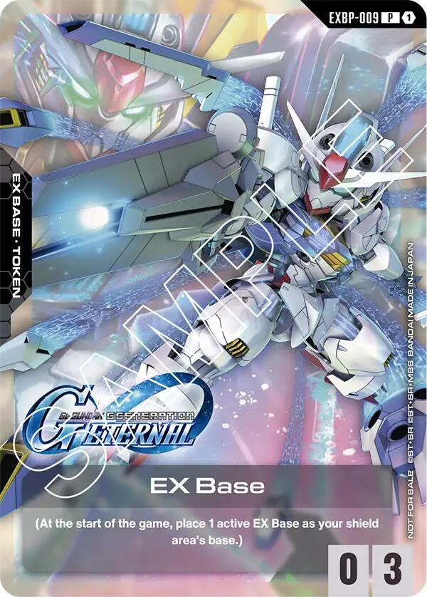 Image for EX Base (EXBP-009) (G Generation Eternal Collaboration Pack) (EXBP-009) - Gundam Card Game