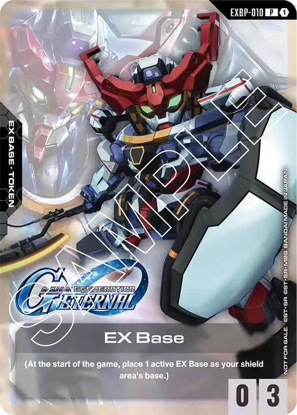 Image for EX Base (EXBP-010) (G Generation Eternal Collaboration Pack) (EXBP-010) - Gundam Card Game
