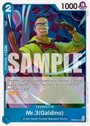 Mr.3(Galdino) - (PRB02-009) - Premium Booster -The Best- Vol. 2 - (Rare)