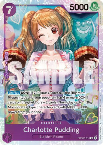 Charlotte Pudding - (PRB02-010) - Premium Booster -The Best- Vol. 2 - (Super Rare)